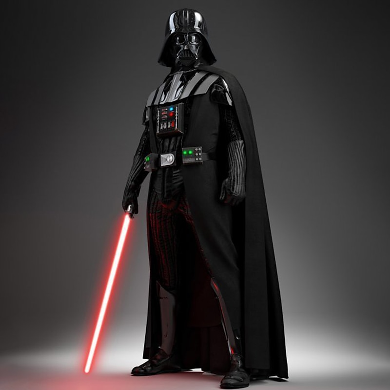 Darth Vader Szerepjáték Jelmezek Felszerelések Szerepjáték Filmsztár jelmez for Fiú Lány Gyermek Farsang Gyermeknap Álarcos mulatság 2025 - $27.99 –P3
