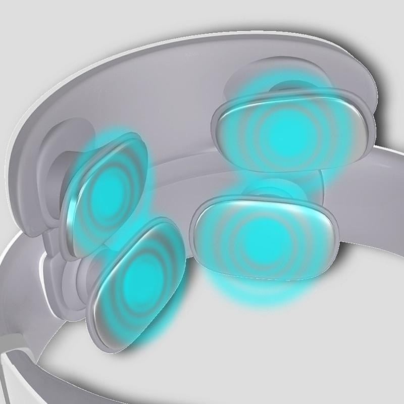 Langaton Elektroninen Kaula-Massager 4D Shiatsu Kaula-Massager Kireä Kaula-Massaa Terveys Hoito Terapia Pulssikipuhelpotus Ystävänpäivälahja 2026 - $54.99 –P2
