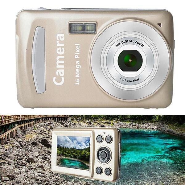 HD 1080p cámara digital para el hogar videocámara 16mp cámara digital slr zoom digital 4x con pantalla lcd de 1,77 pulgadas 2025 - $36.99 –P1