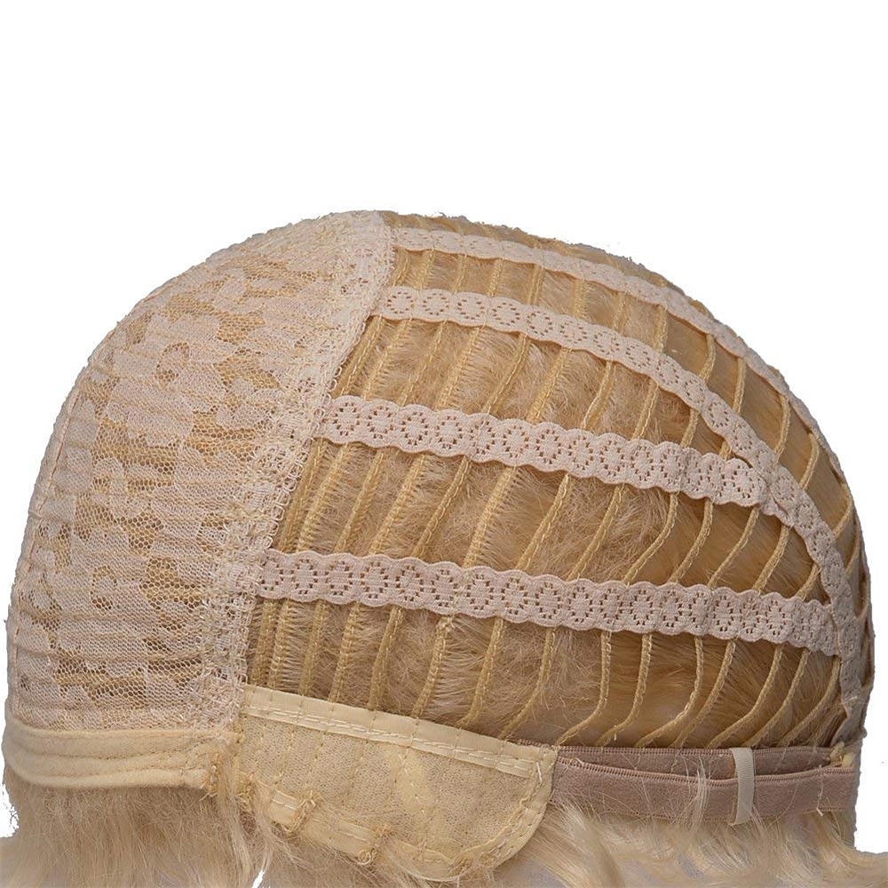 dlouhé vlnité paruky 28palcová přírodní béžová smíšená blond syntetická pernatá kudrnatá paruka pro ženy halloween cosplay party paruky 2025 - $23.99 –P6