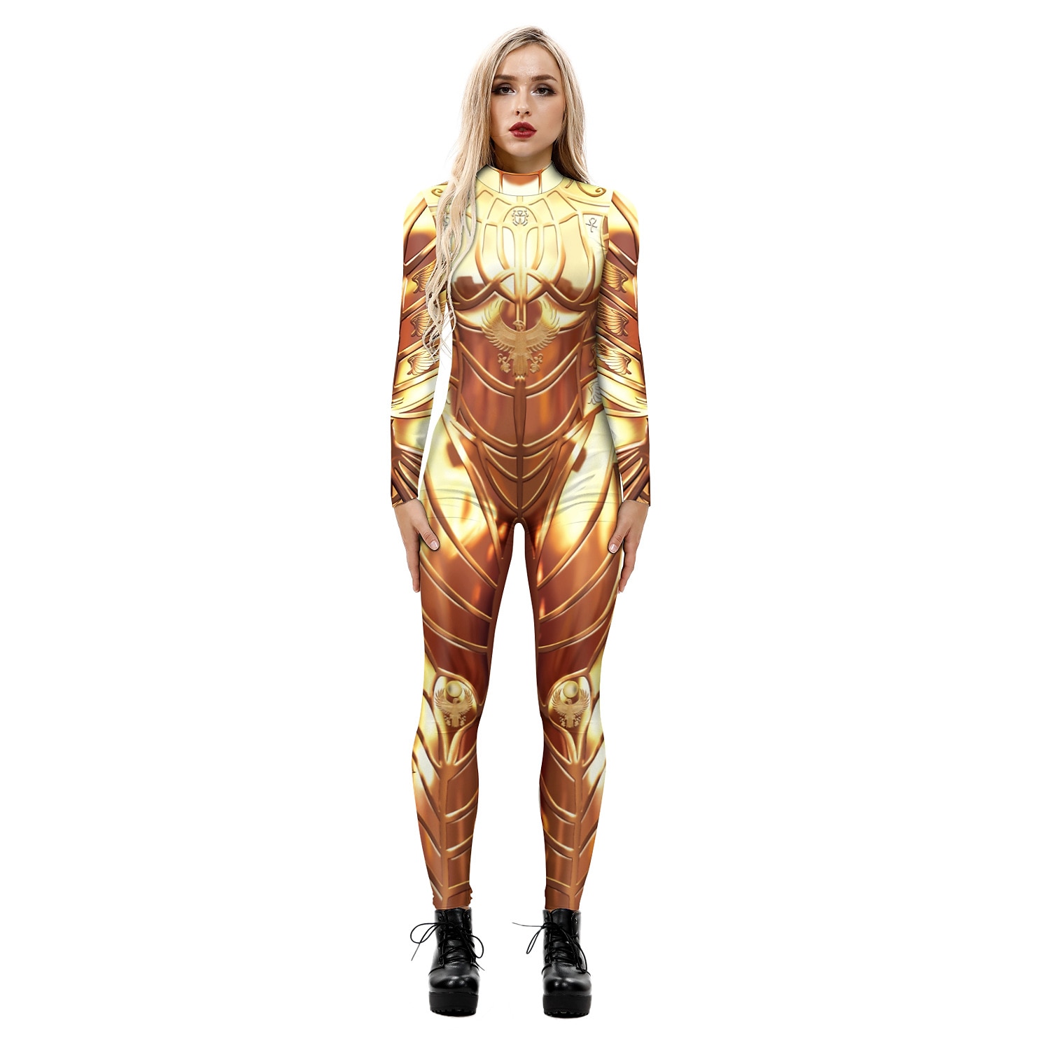 Superheld Halloween Zentai-Anzüge Cosplay Kostüm Catsuit Karnevalskostüm Ganzkörperanzug Glänzend Erwachsene Damen Halloween Karneval Party Einfache Halloween-Kostüme Verkleiden 2025 - $37.99 –P5