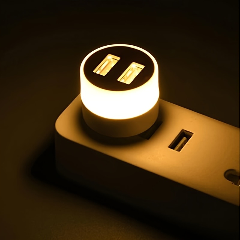 1 шт. энергосберегающая лампа с мини-USB-разъемом — светодиодный ночник для ноутбука, настольного компьютера, ноутбука и блока питания — защита глаз и совместимость с 5 В/1 А 2025 - $11.99 –P4