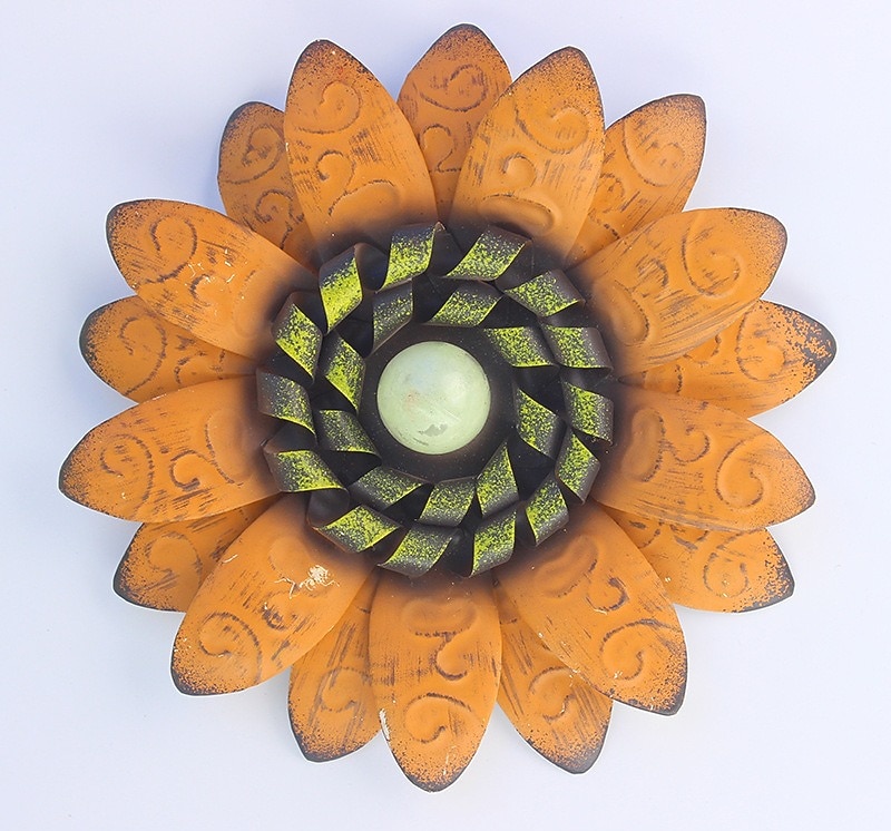 1 kpl metallikukkia seinäkoristelu kukka seinäveistos, käsinmaalattu kukkaveistos, metalliseinä taide ripustettava seinäsisustus sisätiloihin kotitoimistoon kylpyhuone keittiö makuuhuone olohuone 2026 - $11.49 –P12