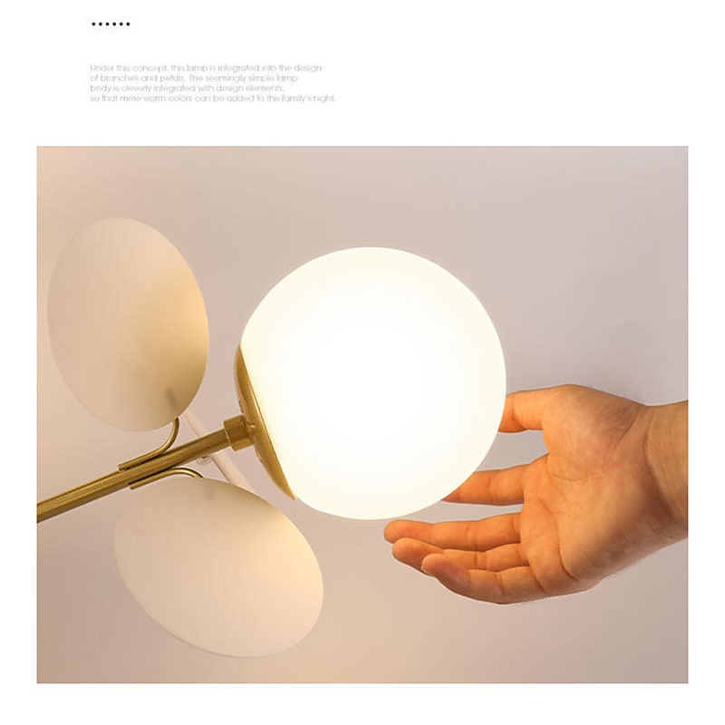 candelabru sputnik modern acrilic pandantiv 8/10/12 cap plafoniere creative corpuri de iluminat, pentru restaurant living dormitor cafenea art deco 110-240v 2025 - $343.99 –P6