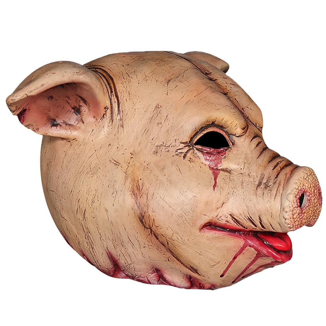 Sega Maiale spaventoso Maschera Puntelli di Halloween Per adulto Per uomo Per donna Divertente Costume spaventoso Halloween Carnevale martedì grasso Costume di Carnevale facile del 2025 a $33.54 –P4