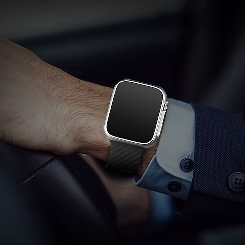 2025年 スポーツバンド と互換性があります Apple Watch ウォッチバンド 38mm 40mm 41mm 42mm 44mm 45mm 49mm マグネティッククラスプ 防水 調整可 シリコーン 交換用時計バンド のために iwatch Ultra 2 Series 9 8 7 SE 6 5 4 3 2 1  コレクション – $11.99 –P3