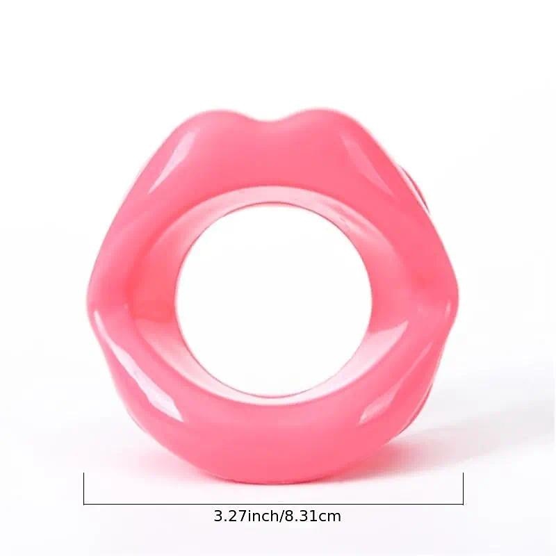 Moldeador de labios de silicona, entrenador de sonrisas portátil, herramienta de belleza, tensor de boca, entrenador facial para niñas, mujeres y damas 2025 - $7.99 –P1