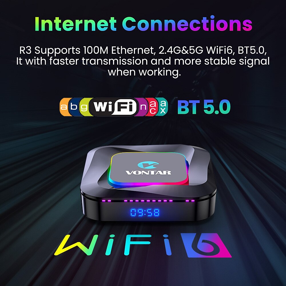 2025年 vontar r3 rgb tv ボックス android 13 ロックチップ rk3528 サポート 8k ビデオ bt5.0 wifi6 サポート google 音声入力メディアプレーヤーセットトップボックス  コレクション – $64.99 –P8
