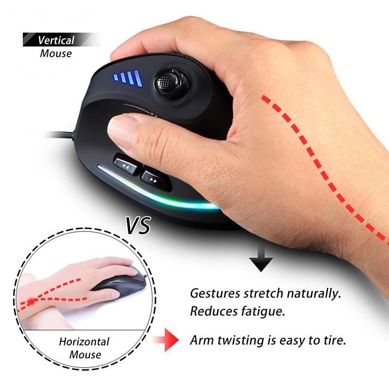 Gaming Mouse Programmable 11 Buttons USB Wired RGB Optical Remote Ergonomic Mouse Gamer Mice For PUBG LOL 2025 - $43.99 –P3