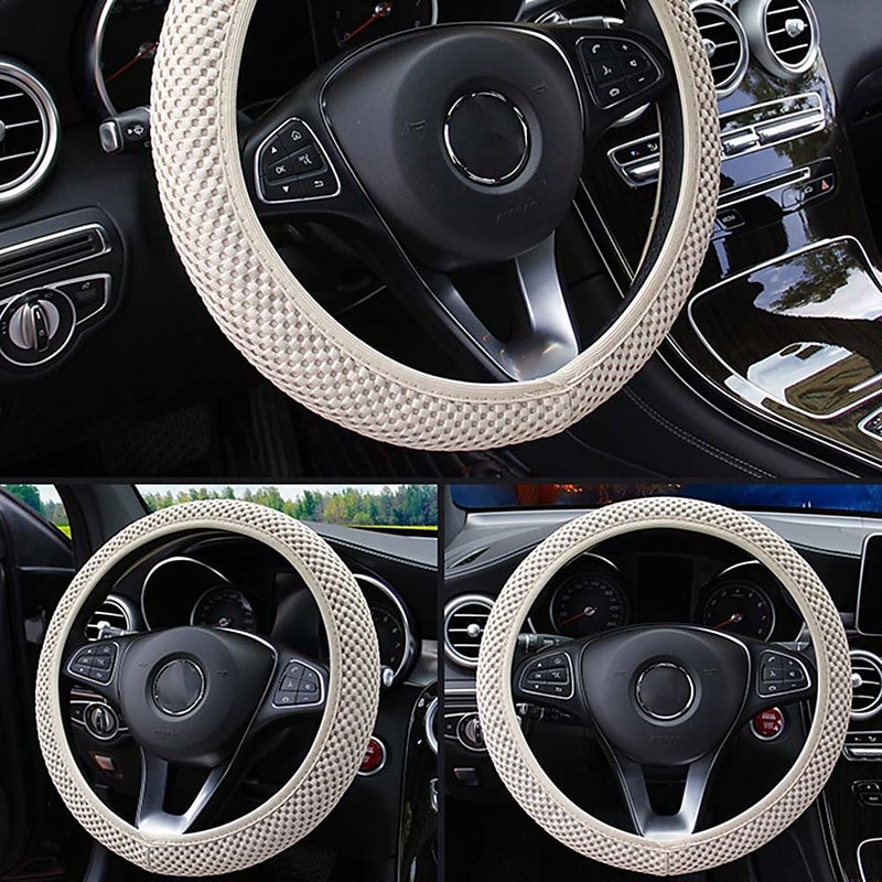 1 buc. capac de volan cu fir de gheata usor universal 38 cm, rezistent la uzura, antiderapant, accesorii pentru modificarea masinii, accesorii auto fara inel interior 2025 - $13.99 –P5