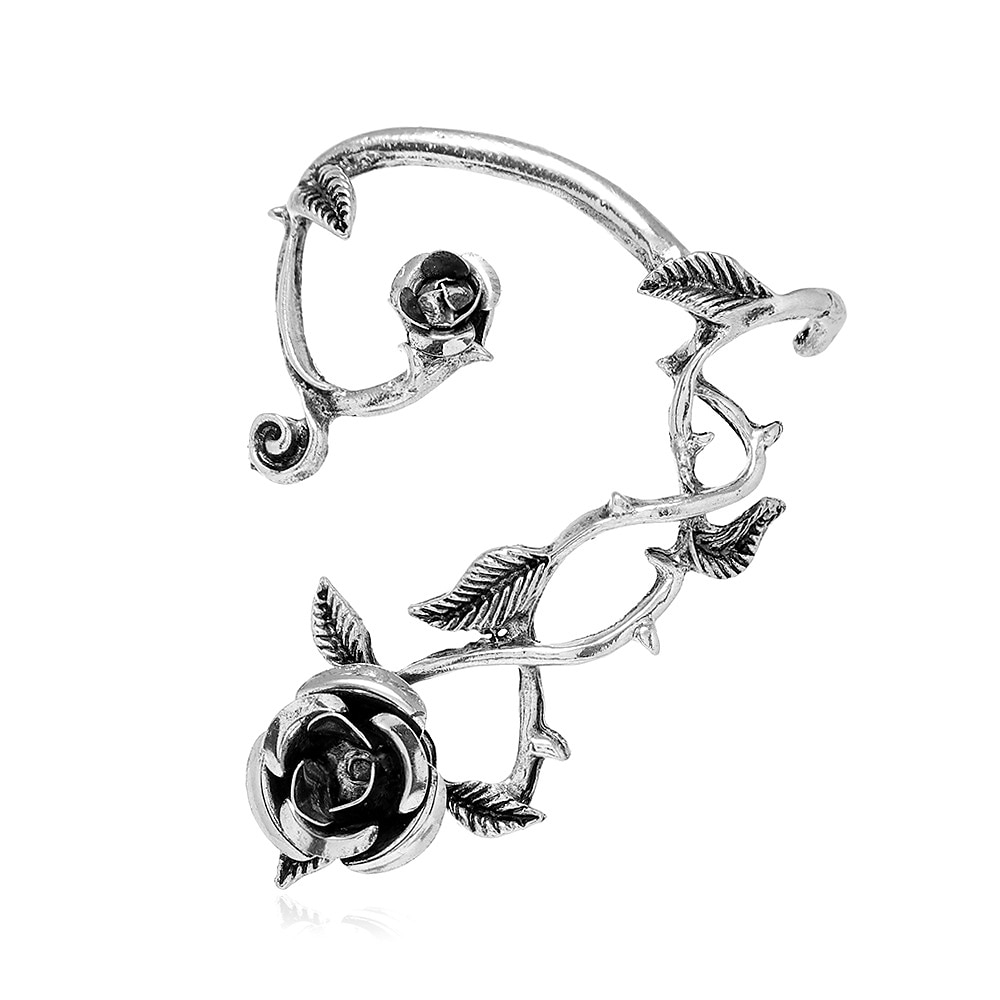 Elf roze Bloemenfee Ear Cuffs Volwassenen Dames Punk-gotiek Halloween Carnaval Mardi Gras Makkelijk carnavalskostuum 2025 - €7.17 –P3