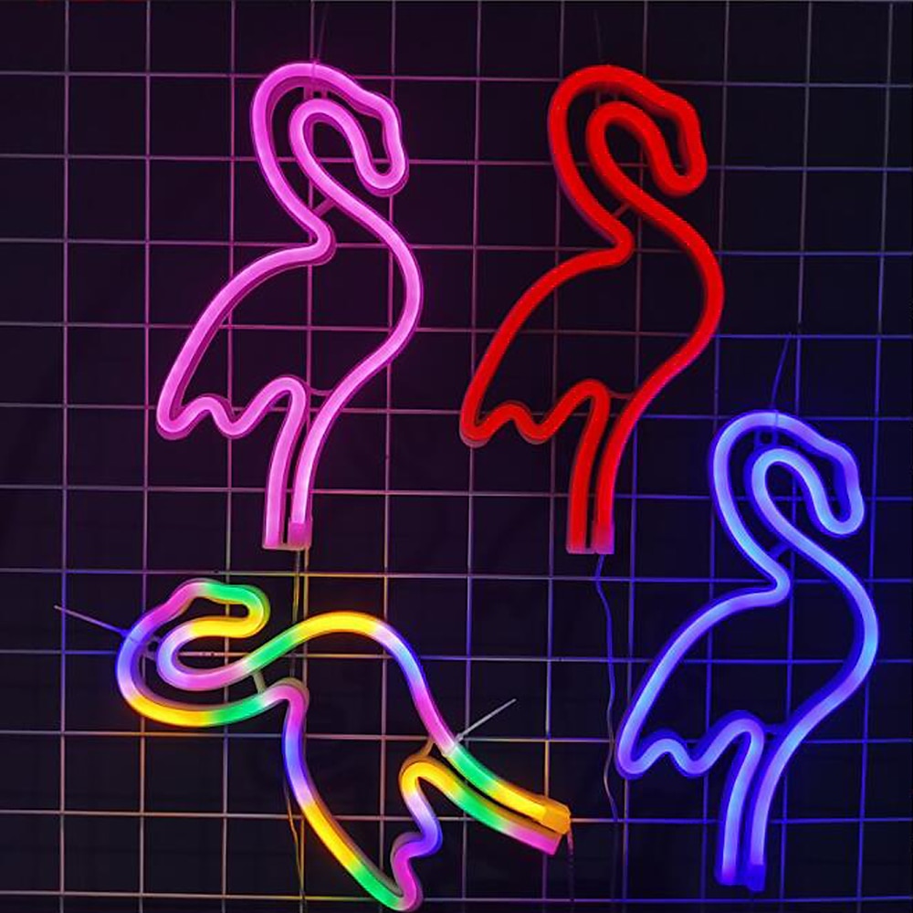 led neonskilt for jenter rominnredning neonskilt vegglys skrivebordslamper batteri usb drift nattlys med pidestall rosa bar soveromsfest jul 2025 - $11.99 –P1