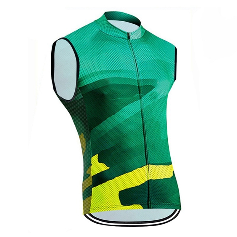 Pánské Dámské Cyklovesta Grafika Bez rukávů Kolo Vrchní část oděvu se 3 zadními kapsami Horská cyklistika Silniční cyklistika Rychleschnoucí Yumuşak Reflexní pásky Zadní kapsa Sportovní čern 2025 - $27.99 –P10