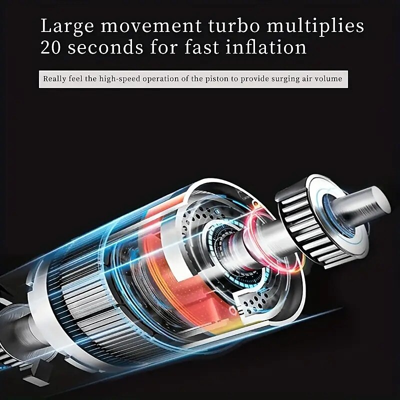 Vehicle-mounted Inflator Pump Automobile Car Small Portable Tire Multifunctional Inflator Electric Inflator Automobile 2025 - $54.99 –P9