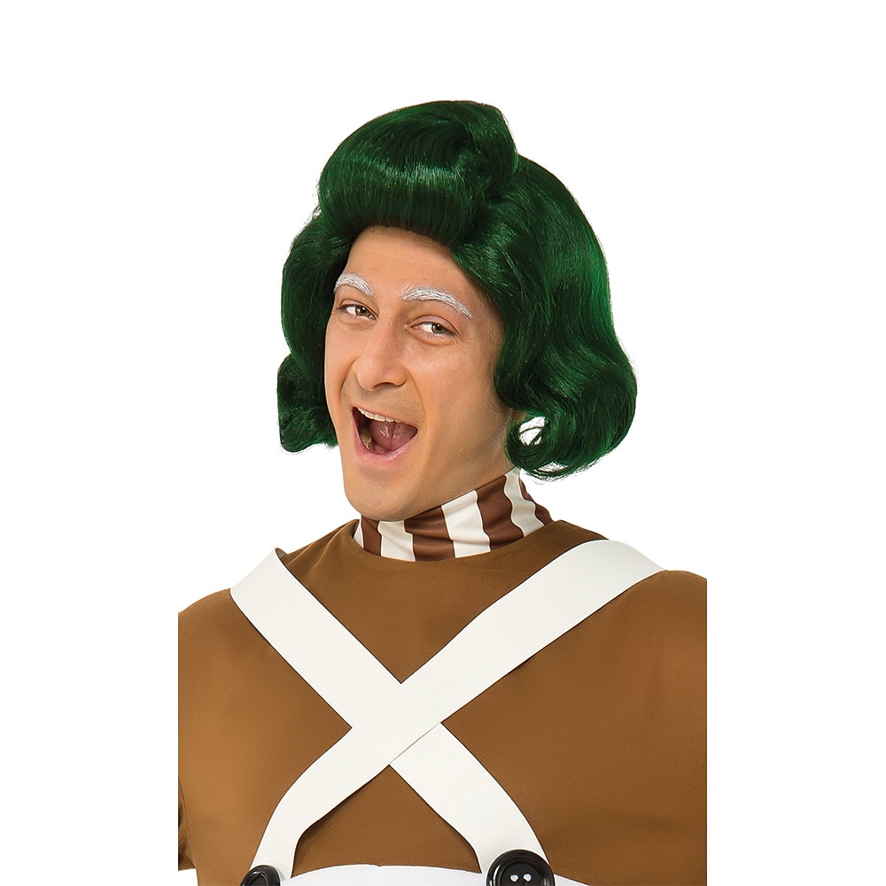 Willy Wonka a Továrna na Čokoládu Oompa Loompa Paruka Halloweenské paruky 2025 - $18.99 –P2