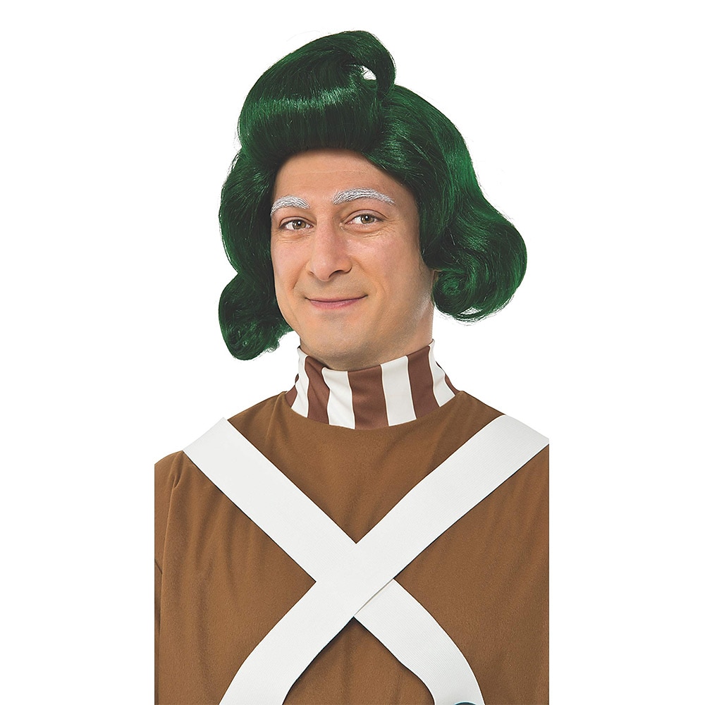 Willy Wonka a Továrna na Čokoládu Oompa Loompa Paruka Halloweenské paruky 2025 - $18.99 –P1