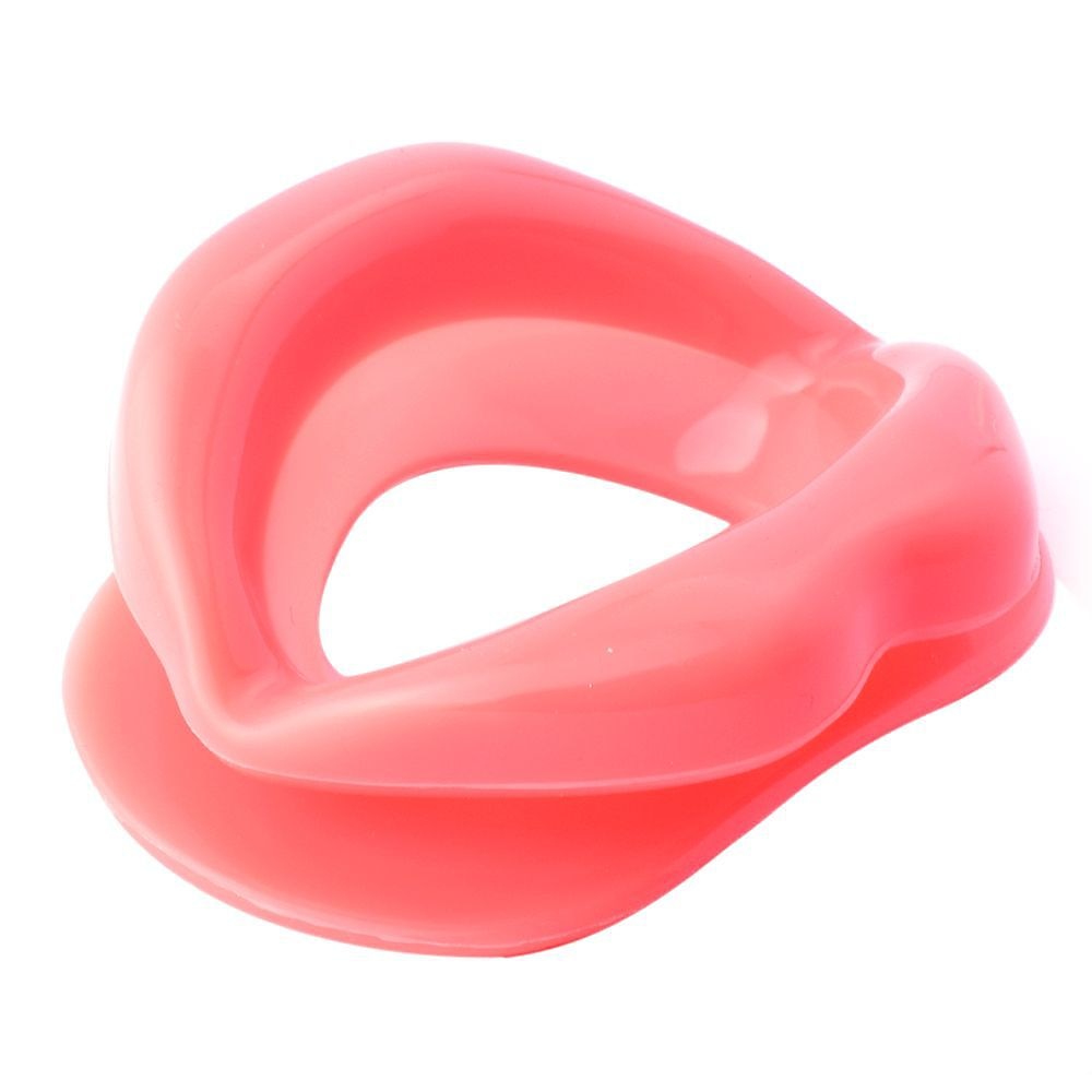 Moldeador de labios de silicona, entrenador de sonrisas portátil, herramienta de belleza, tensor de boca, entrenador facial para niñas, mujeres y damas 2025 - $7.99 –P4