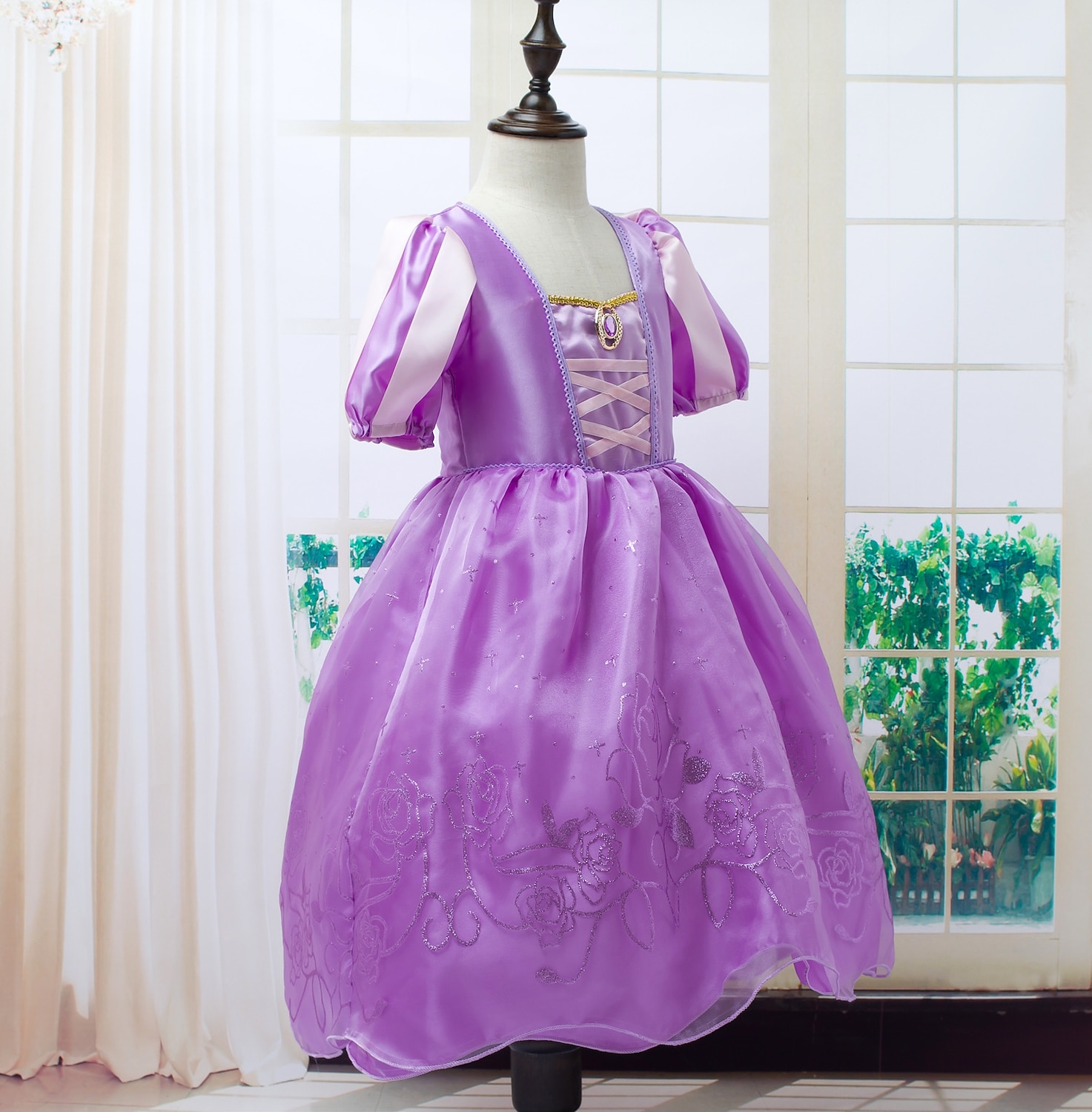 Princess Dress Cloak Flower Girl Dress Cosplay Costume Party for Girls' Kid's Children's Day Masquerade Book Week Wedding Wedding Guest Symphony of Stories 2026 - $31.99 –P12