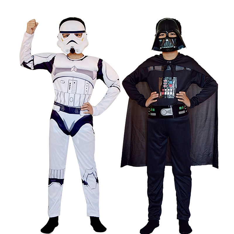 Darth Vader Szerepjáték Jelmezek Felszerelések Szerepjáték Filmsztár jelmez for Fiú Lány Gyermek Farsang Gyermeknap Álarcos mulatság 2025 - $27.99 –P1