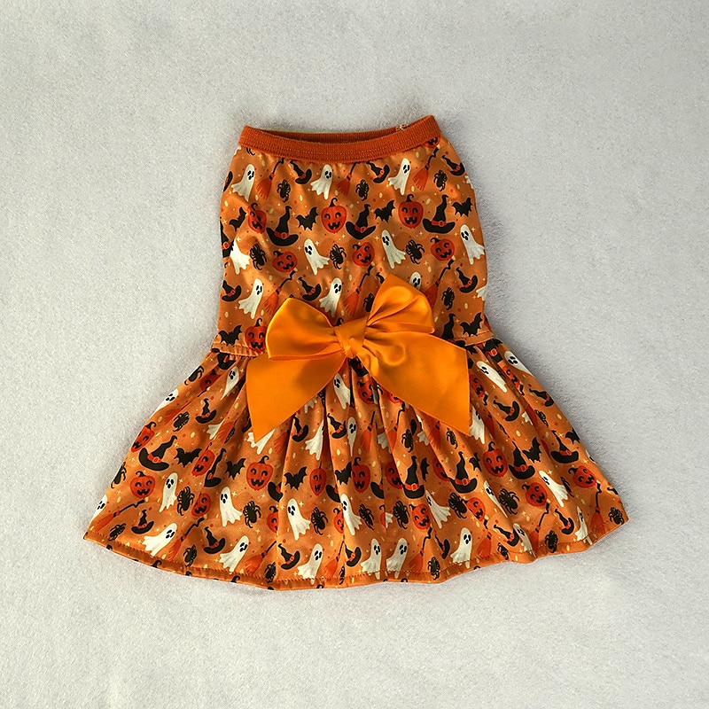 Câini Pisici Rochii Drăguţ Casual Respirabil Απαλό Lavabil Comfortabil Halloween Casul / Zilnic Îmbrăcăminte pentru câini for Bichon Frise Pomeran un Animalut Fluture Small 2025 - $20.99 –P3