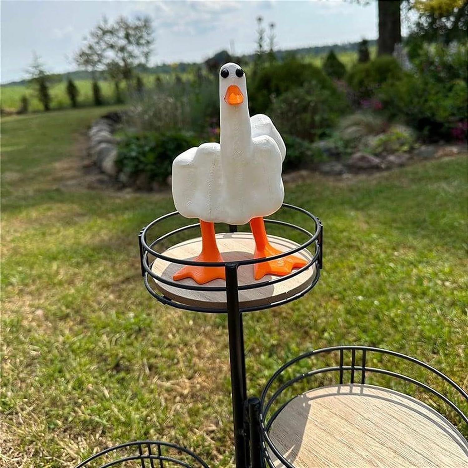 New Duck You Refers To The Cartoon Duck Resin Crafts Garden Sculpture Decoration Design Micro-Landscape 2023 - GBP £9 –P3
