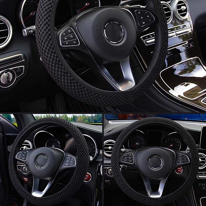 1 buc. capac de volan cu fir de gheata usor universal 38 cm, rezistent la uzura, antiderapant, accesorii pentru modificarea masinii, accesorii auto fara inel interior 2025 - $13.99 –P8