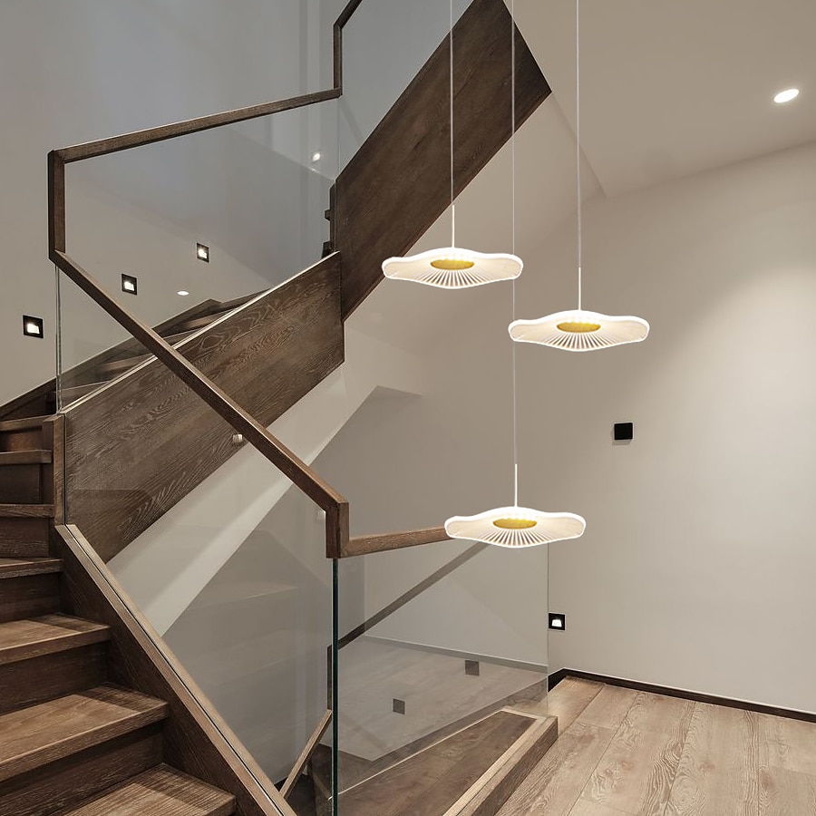 180 cm Enkelt design Øyesign Anheng Lys Metall Akryl galvanisert Malte overflater Moderne Nordisk stil 110-120V 220-240V 2025 - $223.49 –P15