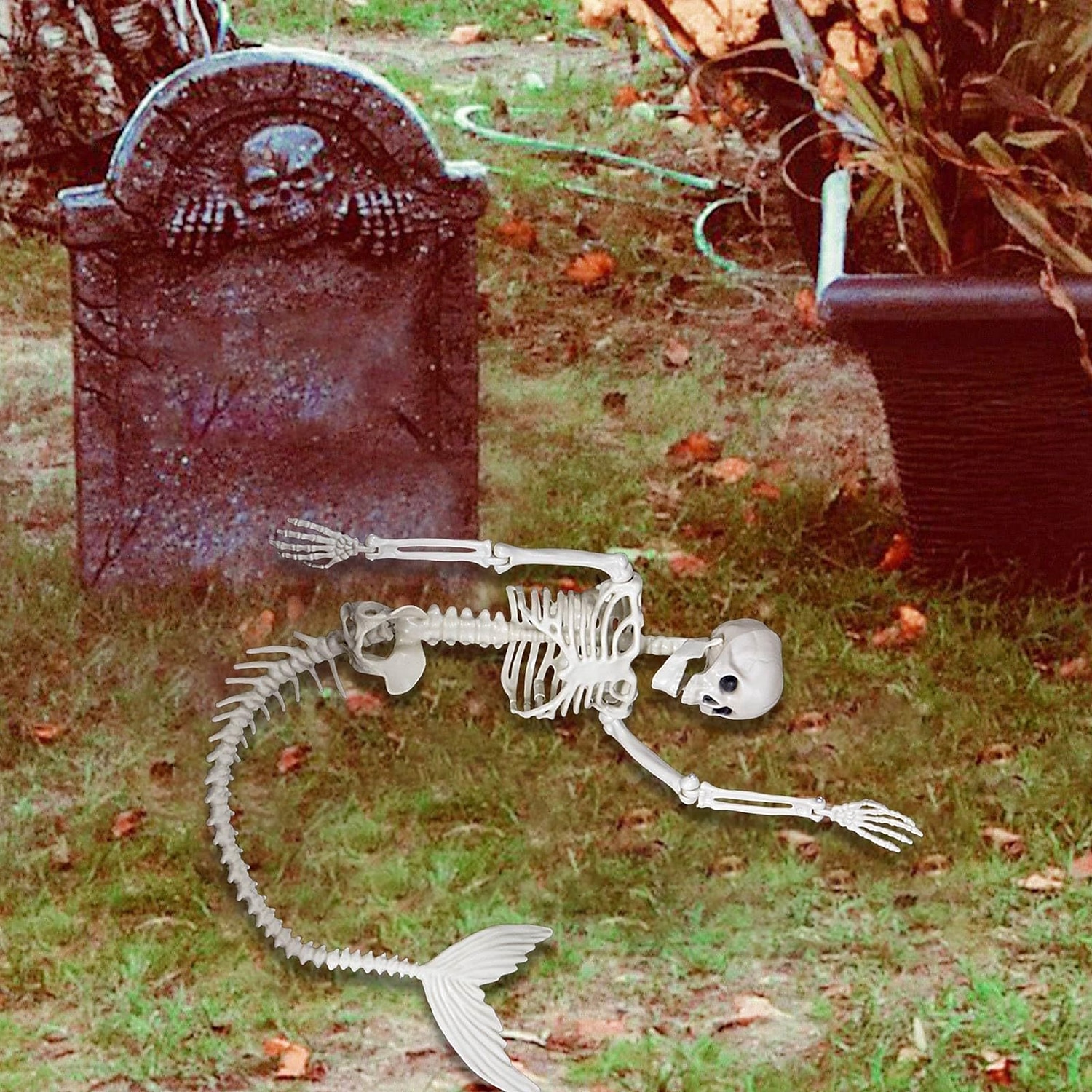 Decorazioni per la casa con scheletri di sirene di Halloween, 80 cm del 2025 a $41.99 –P2