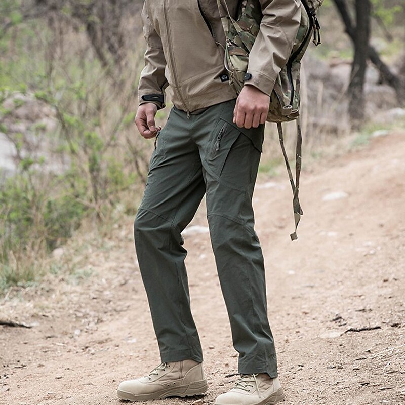 Men's Hiking Pants Trousers Tactical Cargo Pants Outdoor Regular