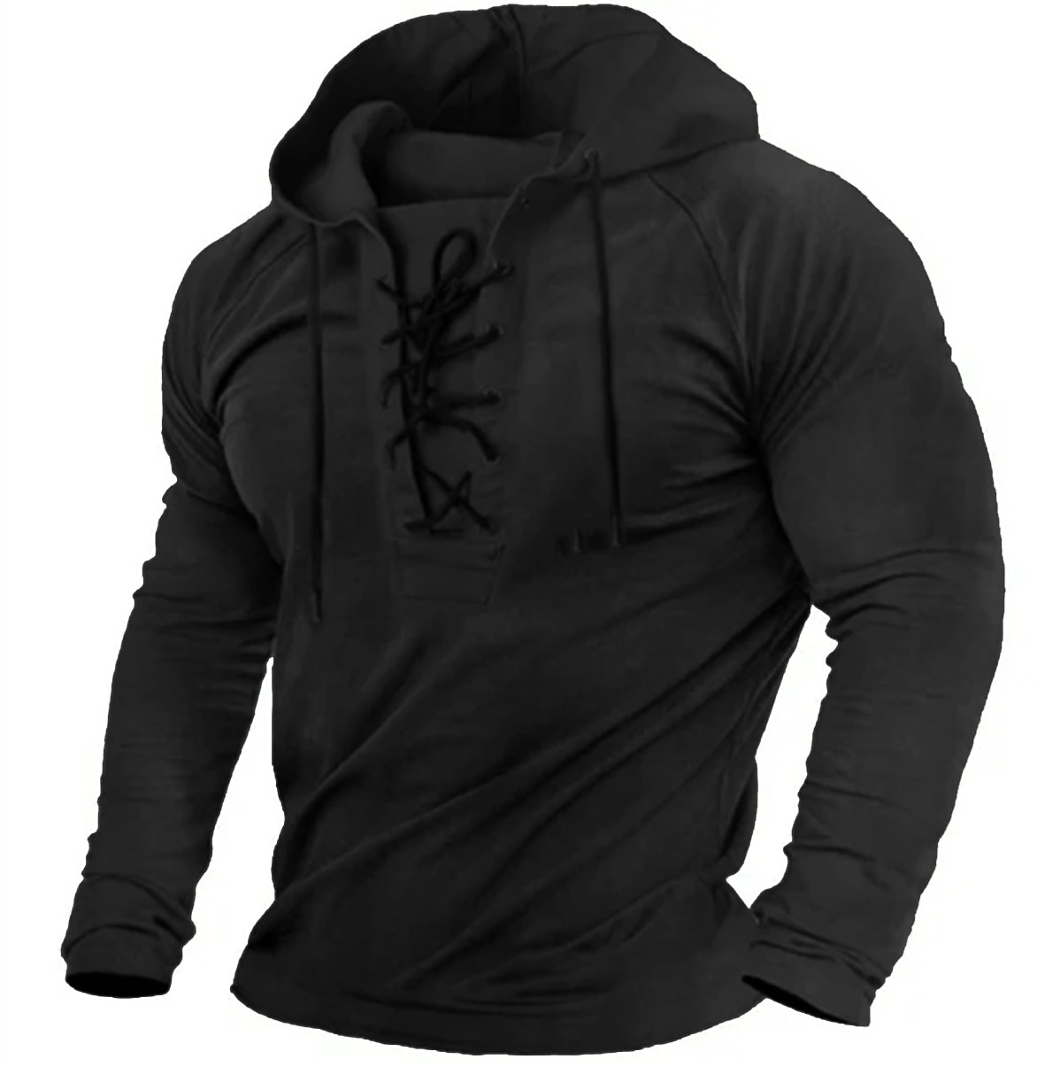 Ανδρικά Φούτερ με Κουκούλα Tactical Hoodie Τακτικό Μαύρο Πράσινο Χακί Βαθυγάλαζο Καφέ Με Κουκούλα Σκέτο Αθλήματα & Ύπαιθρος Καθημερινά Αργίες Κομψό στυλ street Απίθανο Καθημερινό Άνοιξη & Χειμώνας 2026 - $33.99 –P3