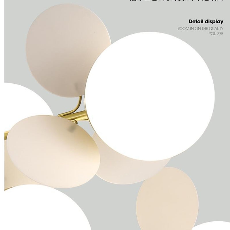 candelabru sputnik modern acrilic pandantiv 8/10/12 cap plafoniere creative corpuri de iluminat, pentru restaurant living dormitor cafenea art deco 110-240v 2025 - $343.99 –P7