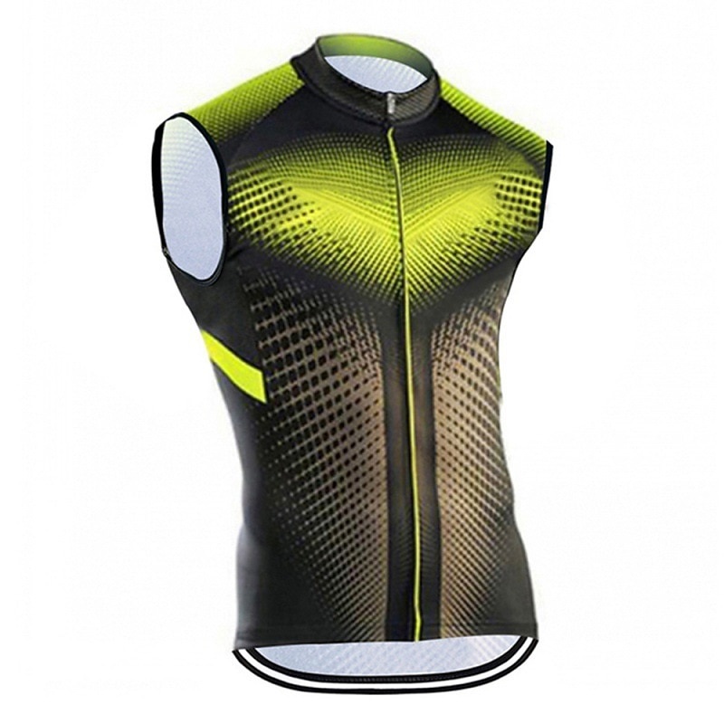 Pánské Dámské Cyklovesta Grafika Bez rukávů Kolo Vrchní část oděvu se 3 zadními kapsami Horská cyklistika Silniční cyklistika Rychleschnoucí Yumuşak Reflexní pásky Zadní kapsa Sportovní čern 2025 - $27.99 –P5