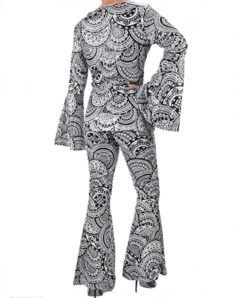 Ретро Хиппи В стиле 1970-х Косплэй Kостюмы Инвентарь Налобная повязка Вспышка рукава Хиппи Диско Маскарадный костюм Жен. Хэллоуин Карнавал Маскарад Вечеринка / ужин Праздники Парад гордости Взрослые 2025 - $37.99 –P4