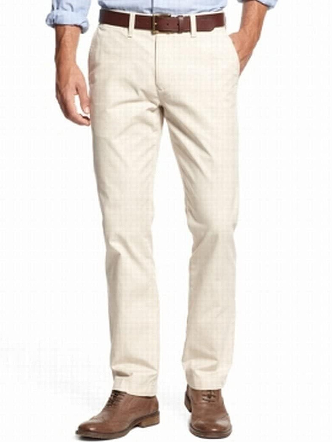 Herren Abschlußfeier Hose Chinos Chinohose Tasche Einfach Komfort Atmungsaktiv Outdoor Täglich Ausgehen Mode Lässig Schwarz Khaki 2025 - $16.49 –P3
