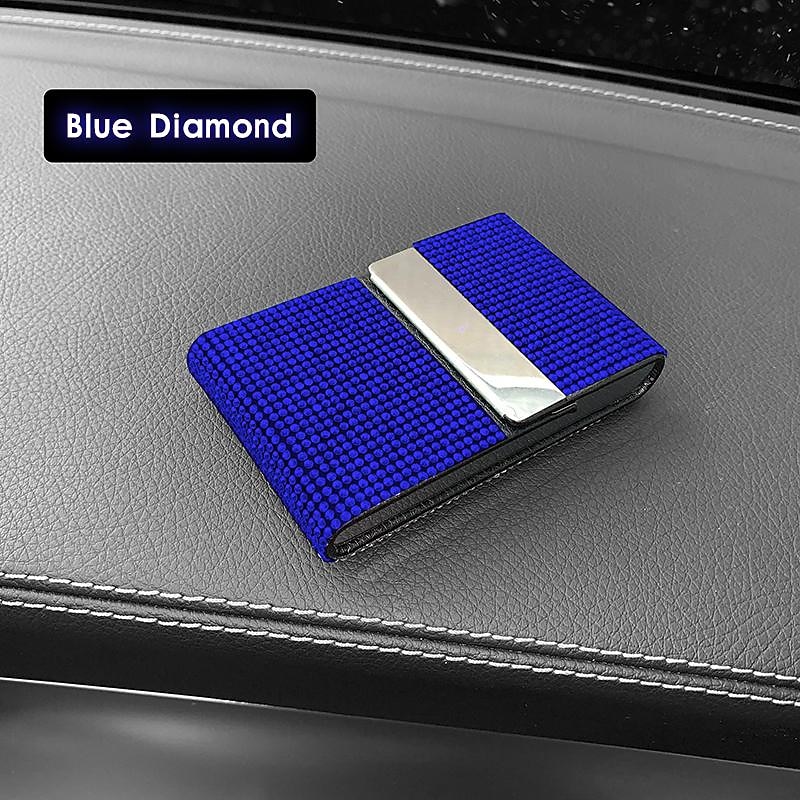 Diamond Driver License Card Holder For Car Driving License Credit Card Storage Interior Flip Ladies Girls Car Bling Accessories 2025 - $12.99 –P8