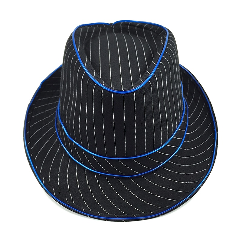 Luminous Hat Gentleman Performance Hat LED Glow Top Hat Party Gift Birthday Wedding Costume Christmas Halloween Supplies 2025 - $28.99 –P9