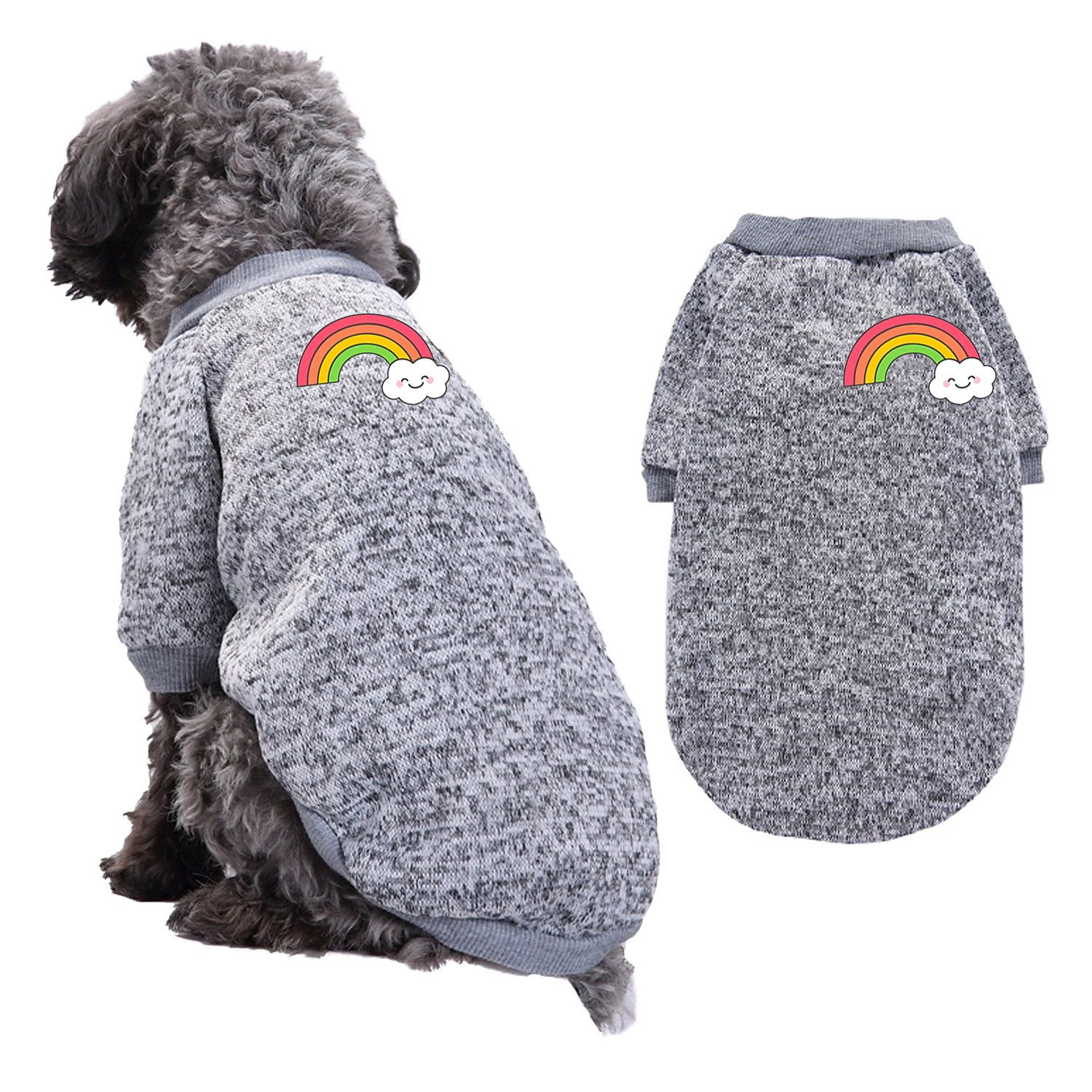 Perros Gatos Sudadera Moda Fresco Invierno Templado Transpirable Suave Lavable Cómodo Víspera de Todos los Santos Exterior Casual Diario Ropa para perros for Bichón Frisé Pomerania Animal doméstico 2025 - $19.99 –P11