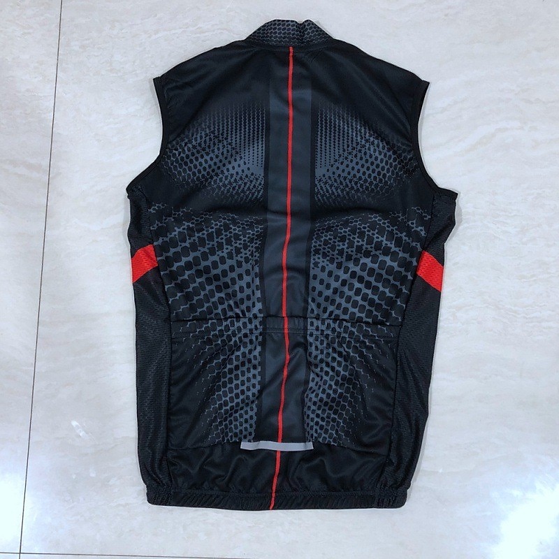 Pánské Dámské Cyklovesta Grafika Bez rukávů Kolo Vrchní část oděvu se 3 zadními kapsami Horská cyklistika Silniční cyklistika Rychleschnoucí Yumuşak Reflexní pásky Zadní kapsa Sportovní čern 2025 - $27.99 –P18