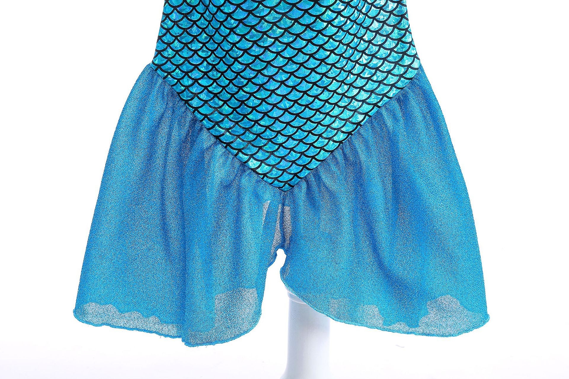 Sirène Sirène Princesse Aqua Robe Costume de soirée à thème Cosplay for Fille Enfant Carnaval Mascarade de 2026 ? $27.99 –P10