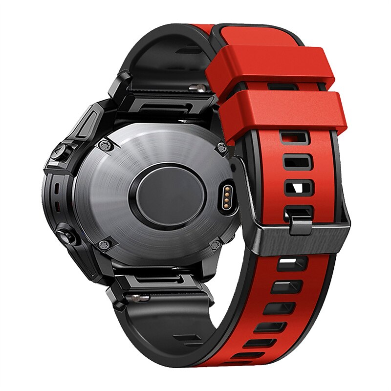 Watch Band for Garmin Fenix 7 7X 6 6X Pro Epix Pro 47mm 51mm Instinct 2X Approach S70 47mm S62 S60 Forerunner 955 945 Epix Marq Descent Quatix 22mm 26mm Silicone Replacement  Strap 22mm 26mm 2025 - $24.99 –P4