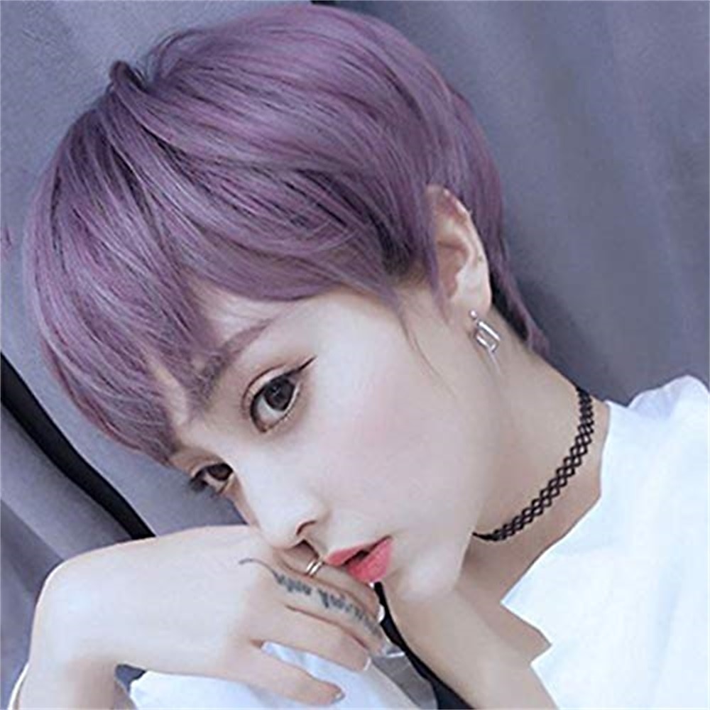 parrucche bianche crema corte per parrucca da folletto cosplay da donna sintetica naturale del 2025 a $21.99 –P5