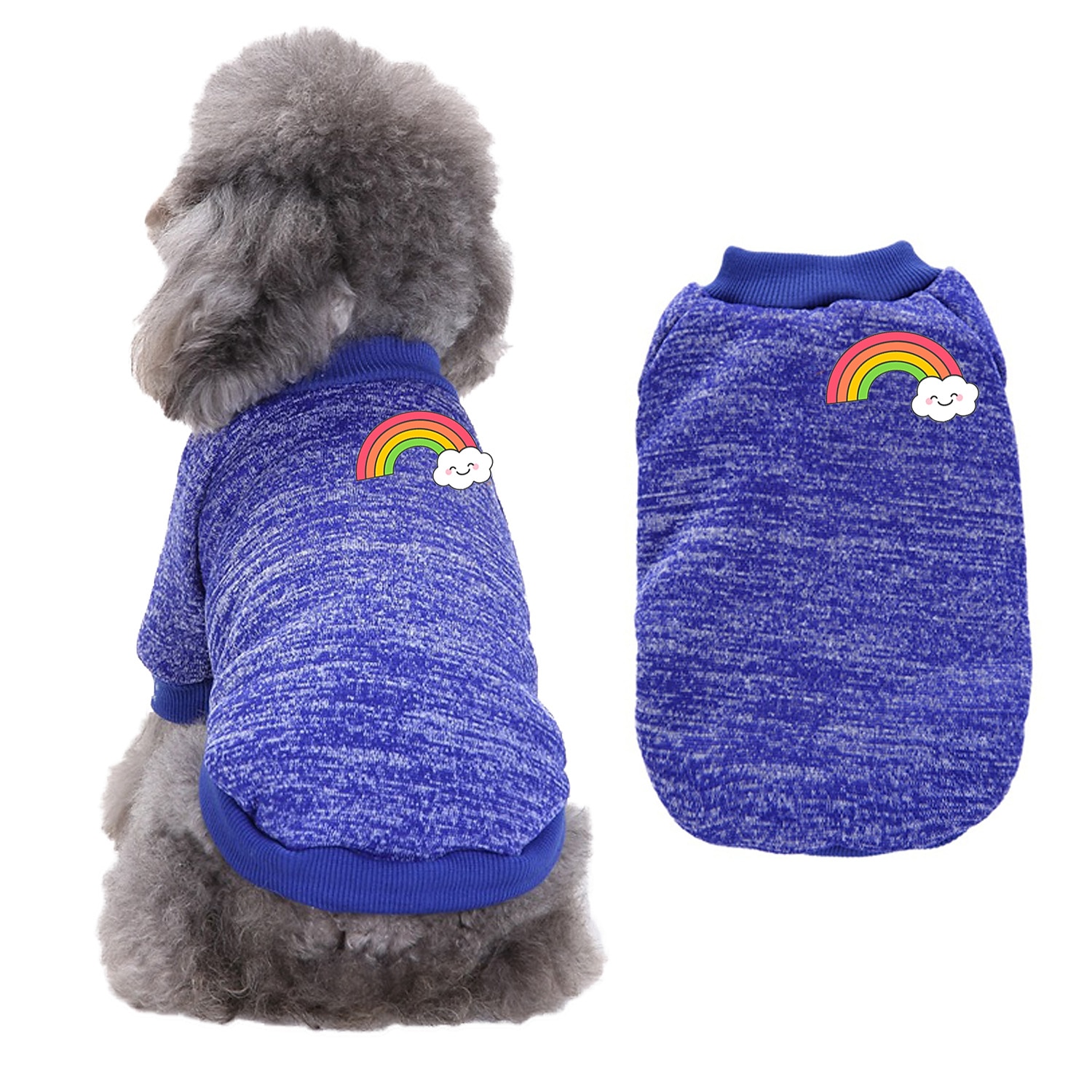 Perros Gatos Sudadera Moda Fresco Invierno Templado Transpirable Suave Lavable Cómodo Víspera de Todos los Santos Exterior Casual Diario Ropa para perros for Bichón Frisé Pomerania Animal doméstico 2025 - $19.99 –P7
