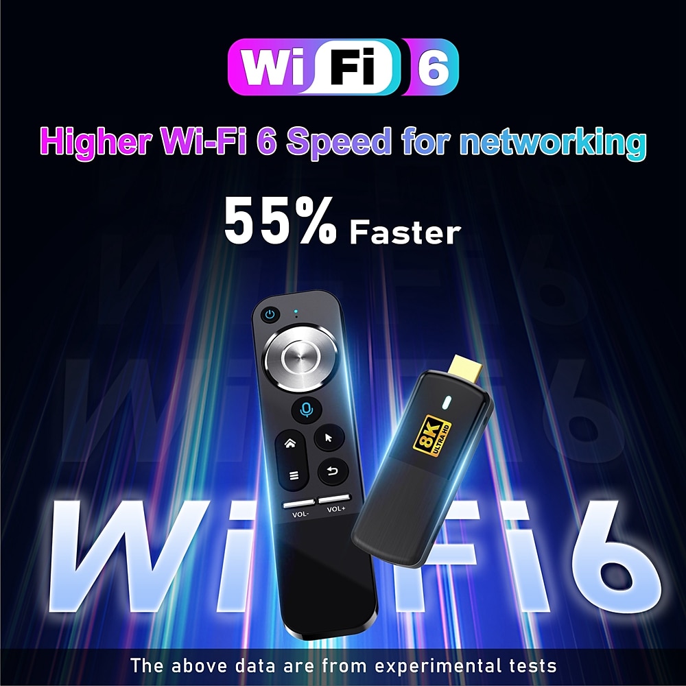 TV Smart Stick Android 13.0 Smart TV Box WiFi6 4K*2K H.265 HEVC RK3528 Set Top Box Media Player PK D6 G7 STICK 2025 - $64.99 –P5