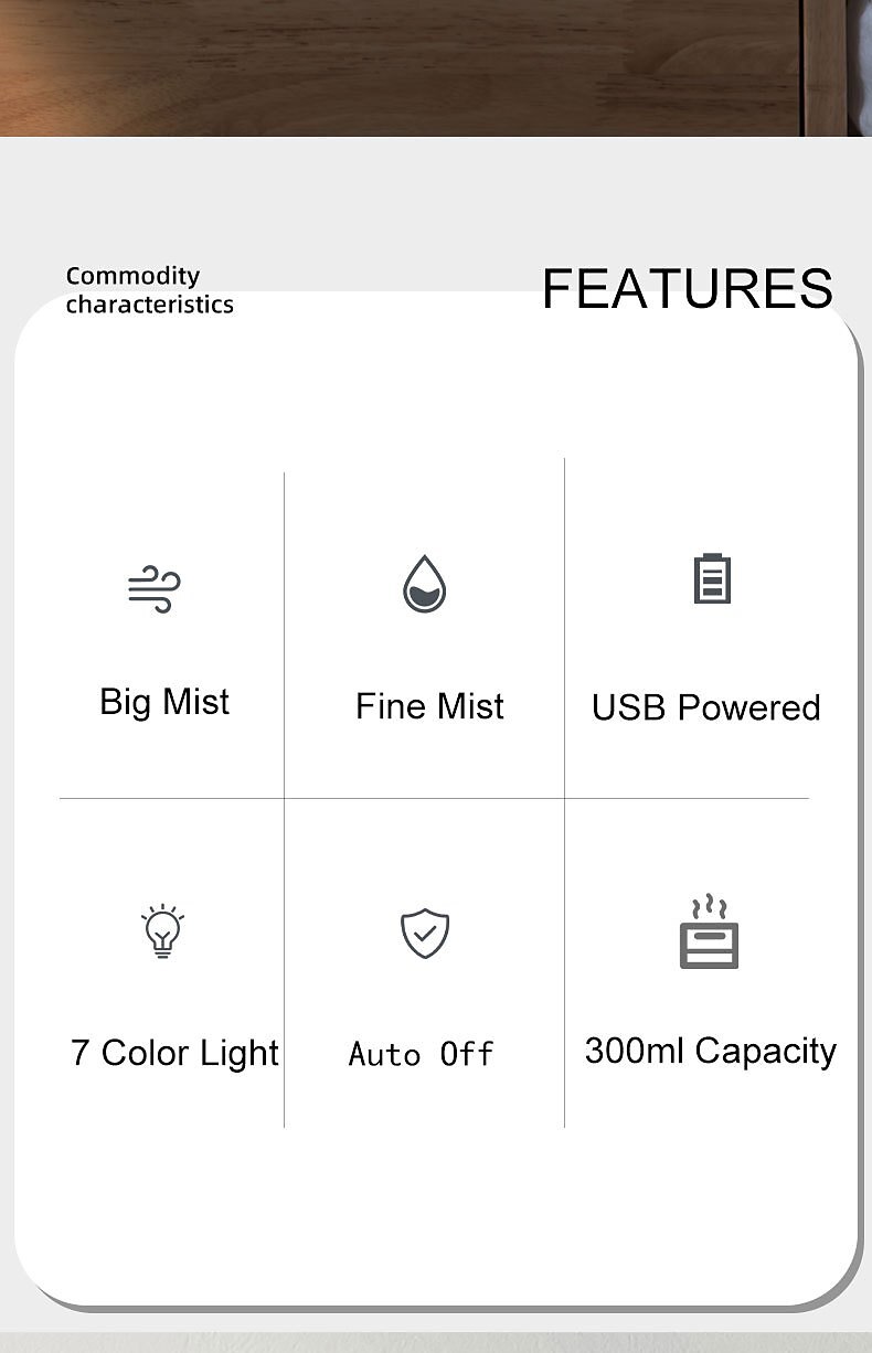 300ml Colorful Flame Aroma Diffuser Air Humidifier Not With Essential Oils For Aromatherapy in Home Office Car 2025 - $33.99 –P2