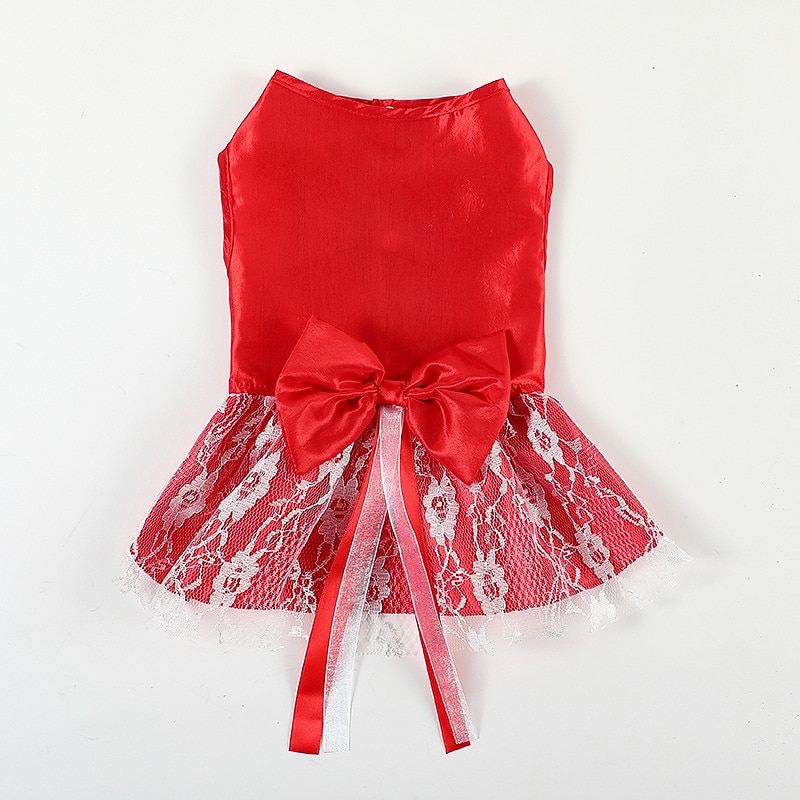 Chien Chat Robe Mode Mignon Hiver Respirant Doux Lavable Confortable Extérieur Décontracté Quotidien Vêtements pour Chiens for Bichon Frisé Spitz Nain Bébé Animal Papillon Petit de 2025 ? $23.99 –P10