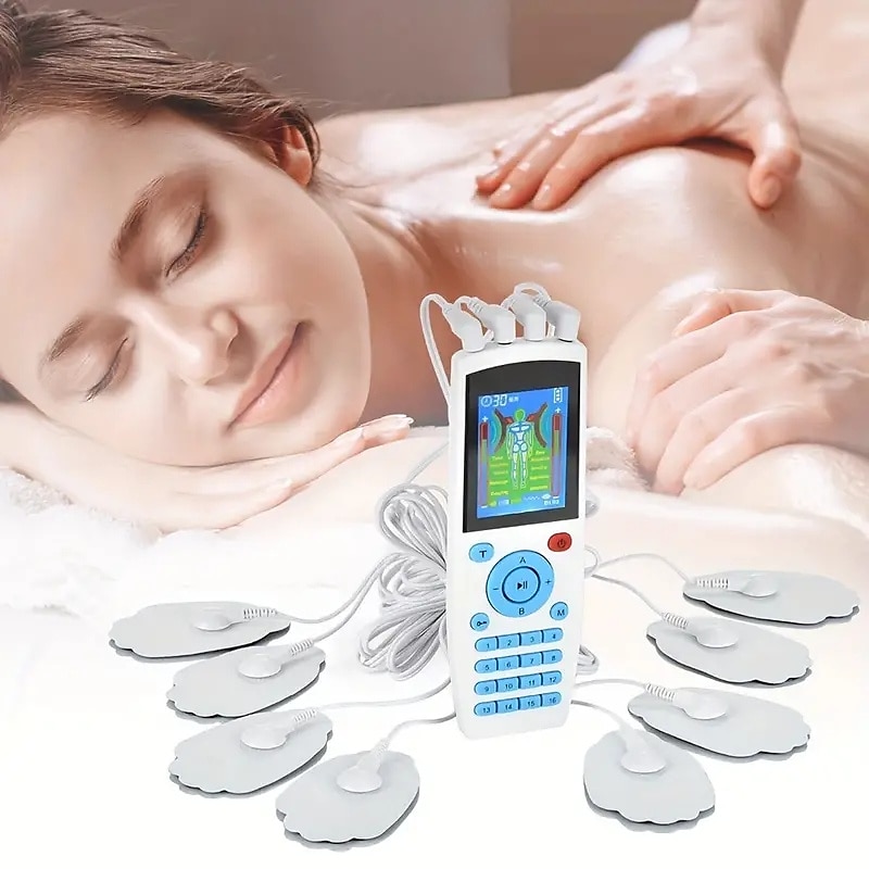 2025年 16 モードを備えた ems とげ器具 - 痛みの緩和と筋肉の回復のためのデジタル理学療法マッサージャー筋肉刺激装置と電気刺激装置 コレクション – $41.99 –P6