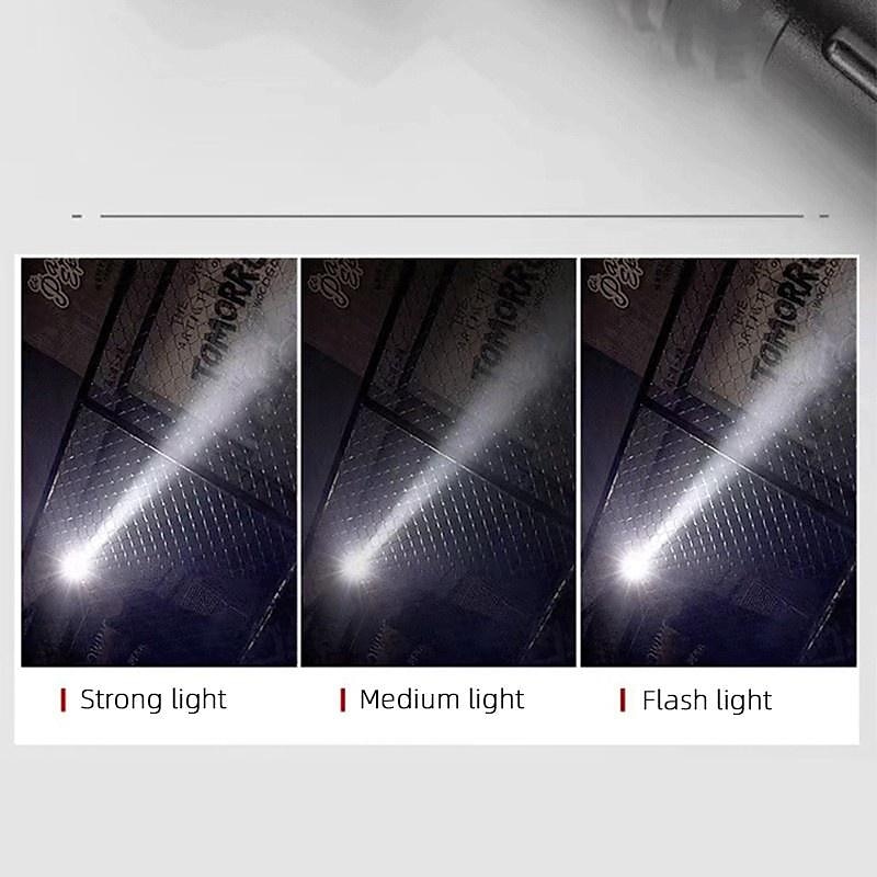 2025年 超高輝度 LED 懐中電灯 usb 充電式戦術懐中電灯狩猟トーチ屋外緊急キャンプサーチライト コレクション – $23.99 –P16