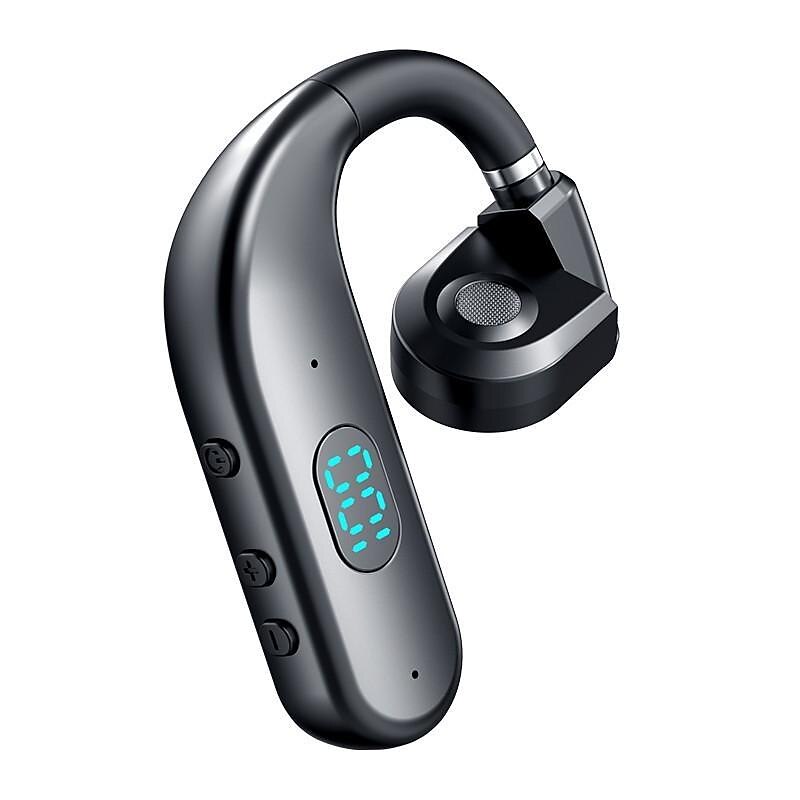 1db hosszú készenléti Bluetooth vezeték nélküli fülhallgató LED tápellátás kijelző bluetooth fülhallgató zajszűrő vezeték nélküli fülhallgató fül horog sport fejhallgató gomb vezérlés 2025 - $18.99 –P1