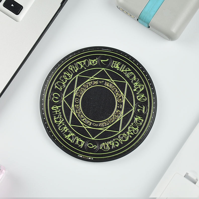 New Super Fast Charger 30W/20W/15W/10W Qi Wireless Fast Charger Glowing Magic Array Qi Wireless Charger Charging Pad for iPhone iPhone12 iphone 11 Samsung S20 Note20 Huawei Xiaomi 2025 - $15.99 –P13