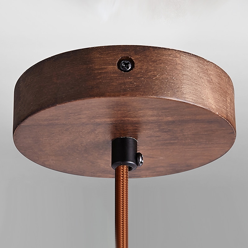 LED Pendant Light Wood Design Warm White Modern Farmhouse Cord Adjustable Pendant Lamps Kitchen Island Lighting for Dining Room Bedroom Hallway Over Sink 110-240V 2025 - $229.99 –P6
